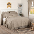 Vhc Farmhouse Bedding Sawyer Mill Striped Cotton Quilted Coverlet
