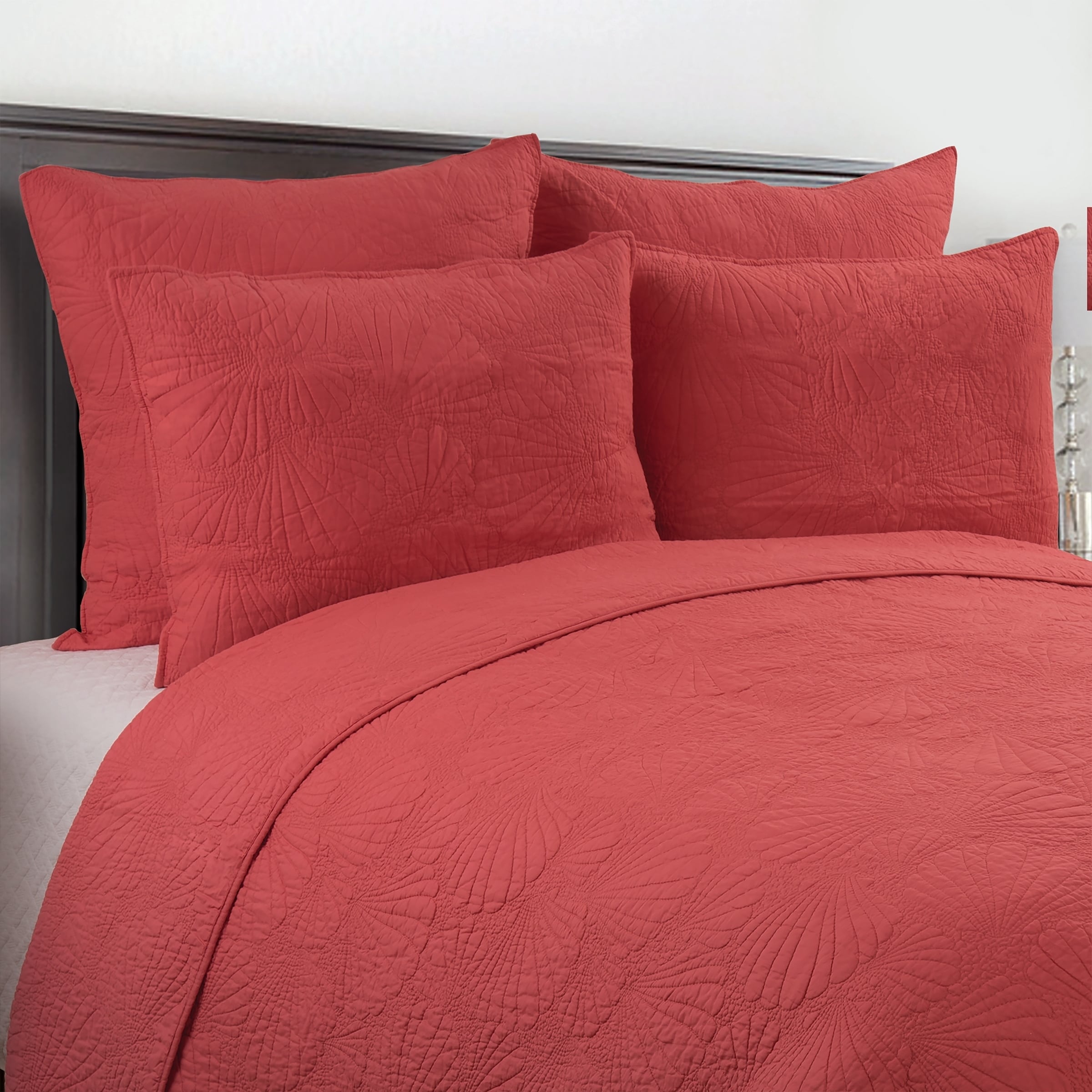 Scallop Shell Cotton Euro Sham