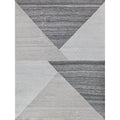 Scandinavian Handloomed New Zealand Wool Gray Area Rug
