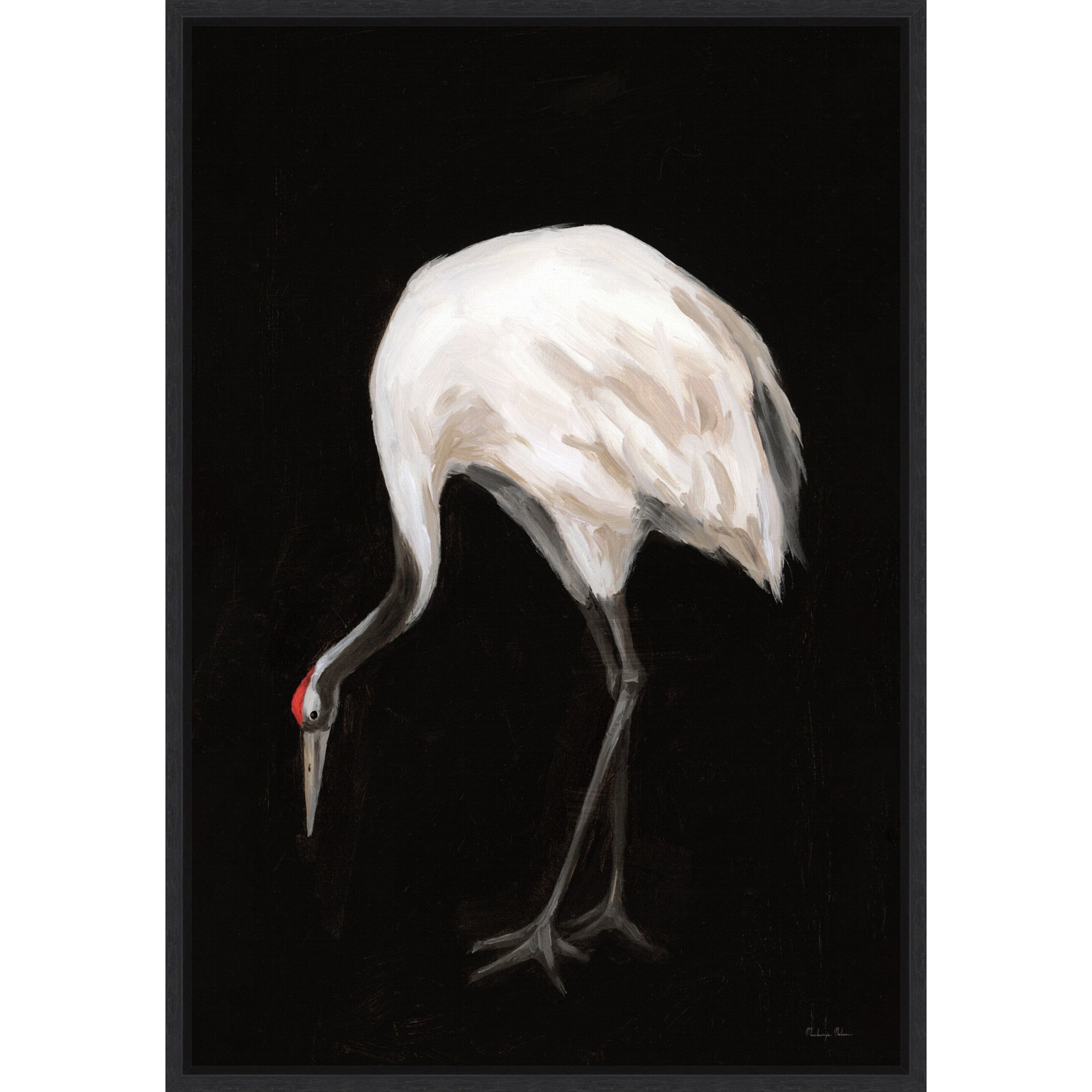 Scarlet Ii By Mackenzie Nelson Framed Canvas Wall Art Print