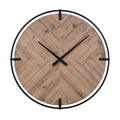 Schiller Wall Clock Natural 33.5 Inch W