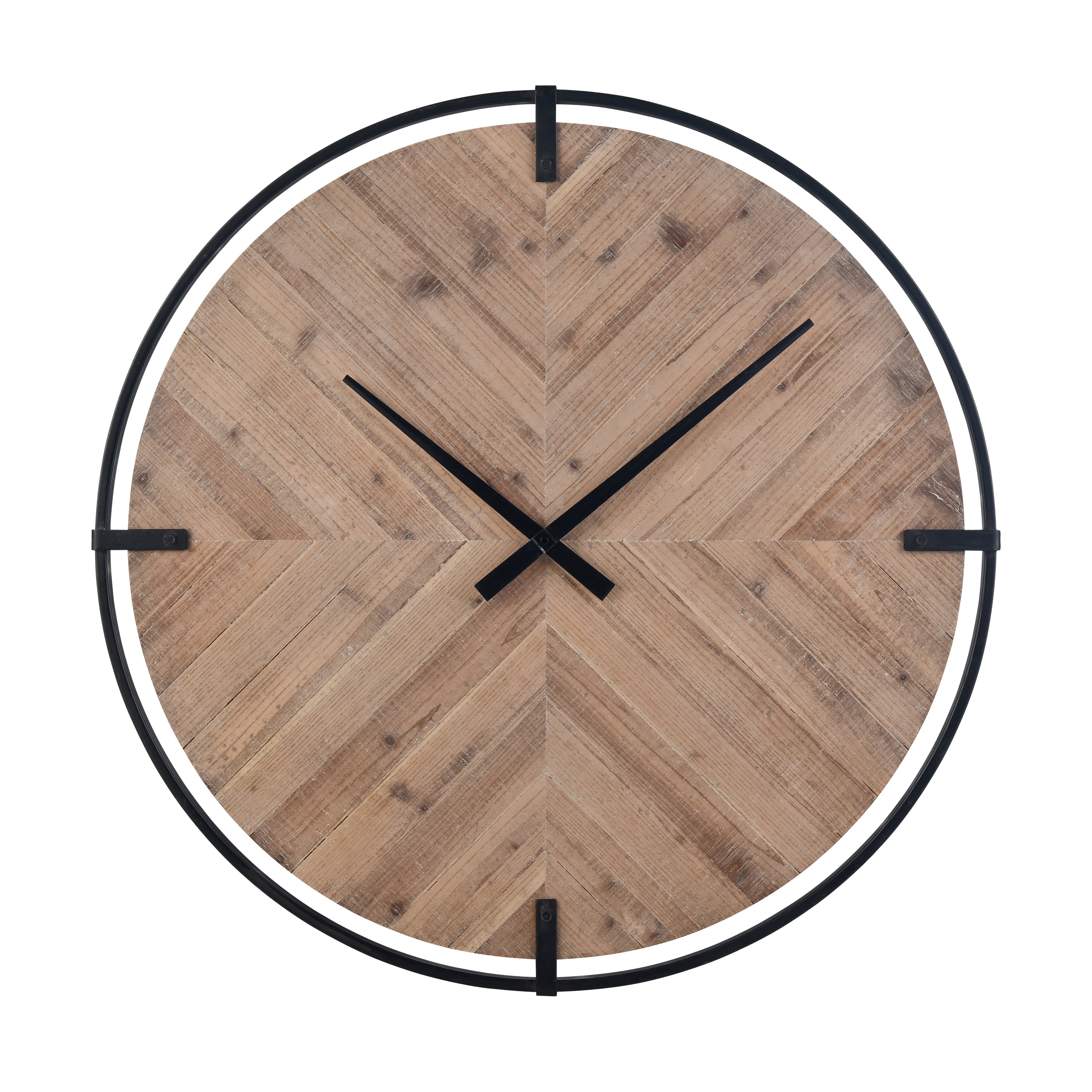 Schiller Wall Clock Natural 33.5 Inch W