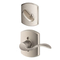 Schlage F59 Acc Grw Lh Accent Left Handed Single Cylinder Interior Pack With Decorative Greenwich Trim