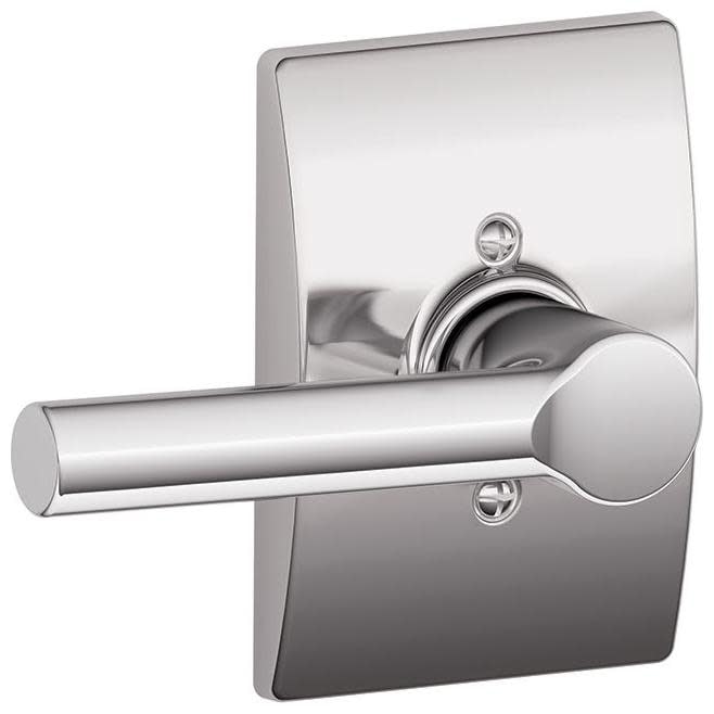Schlage F170 Brw Cen Broadway One Sided Dummy Door Lever With Decorative Century Trim