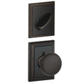 Schlage F59 Ply Add Plymouth Single Cylinder Interior Pack With Decorative Addison Trim