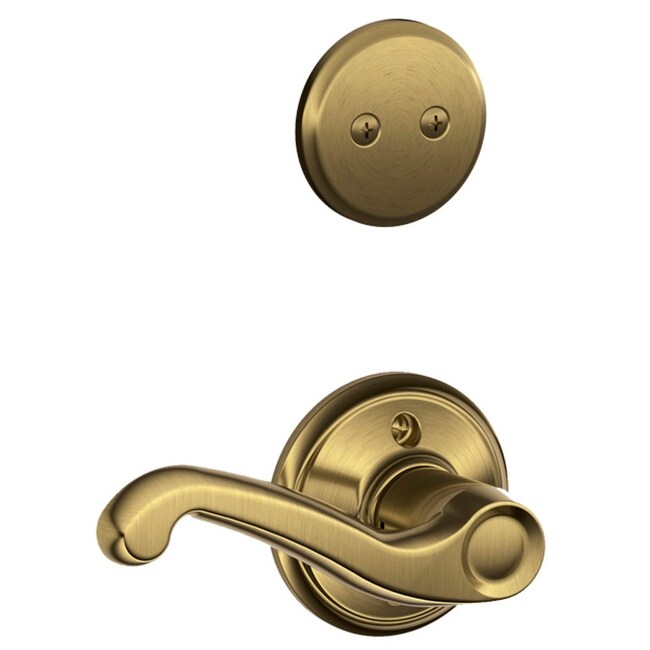 Schlage F94 Fla Rh Flair Right Handed One Sided Dummy Interior Pack