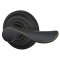 Schlage Fa170 Chp Rh Champagne Right Handed One Sided Dummy Door Lever With Decorative Andover Trim