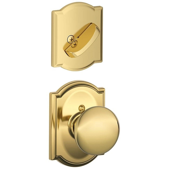 Schlage F59 Ply Cam Plymouth Single Cylinder Interior Pack With Decorative Camelot Trim