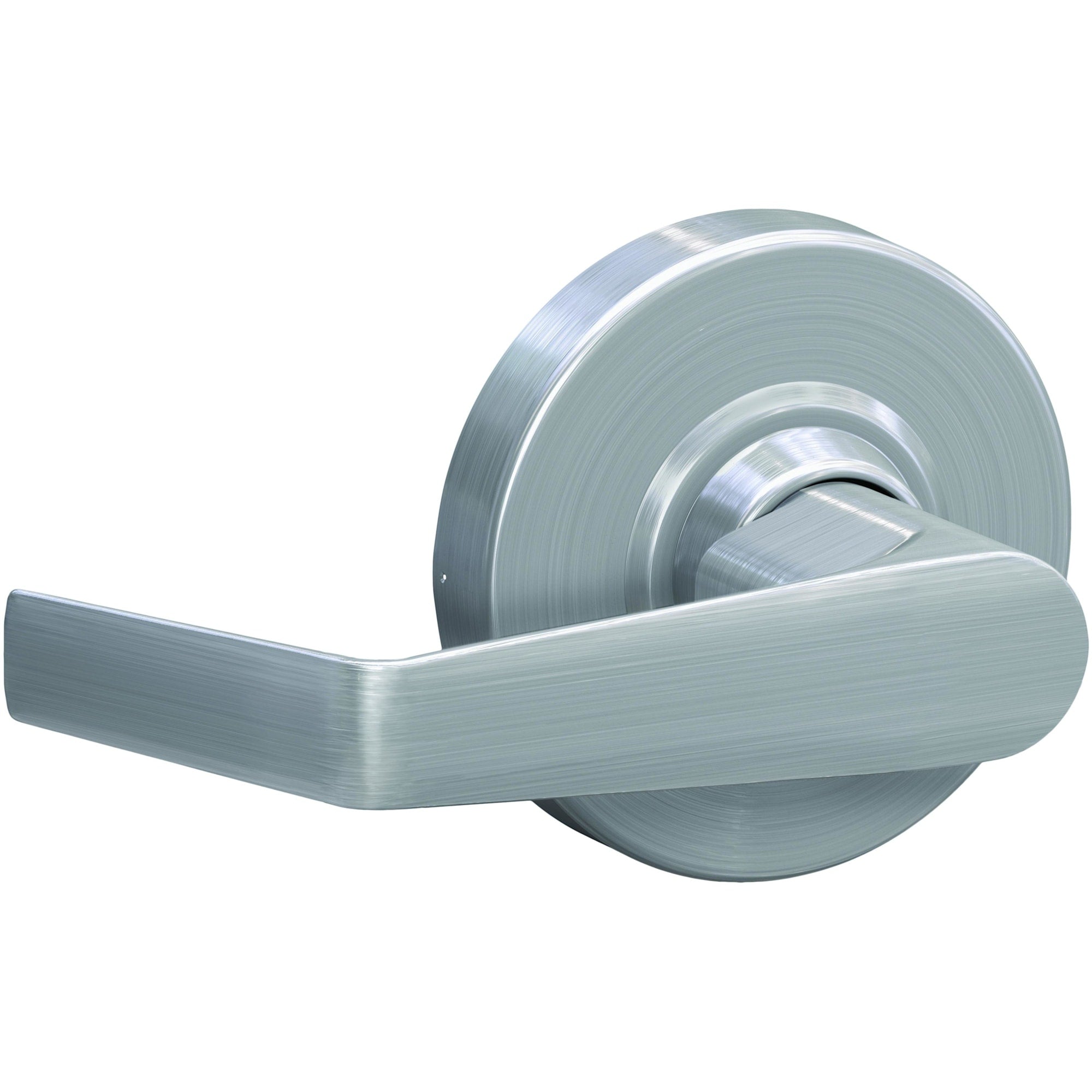 Schlage Saturn Non Turning One Sided Dummy Door Lever With Round Rose