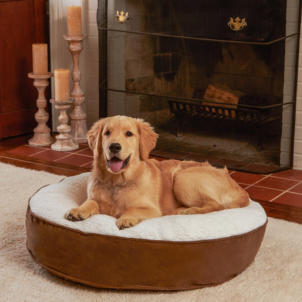 Happy Hounds Scout Deluxe Round Dog Bed