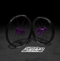 SM PRO SUR RON WHEEL SET 19/16″ STANDARD PURPLE/PURPLE COMBO