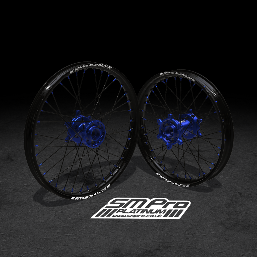 SM PRO SUR RON WHEEL SET 19/16″ STANDARD BLUE/BLUE COMBO
