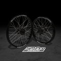 SM PRO SUR RON WHEEL SET 19/19″ STANDARD BLACK/STEEL/STEEL COMBO