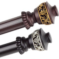 Instyledesign Scroll Adjustable Curtain Rod Set