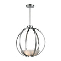 Sculptive 20 Inch Wide 3 Light Pendant In Polished Chrome 20In W X 20In D X 20In H