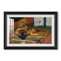 Sculpture And Persian Vase 1908 Henri Matisse Custom Framed Print