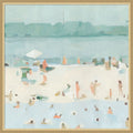 Sea Glass Sandbar I By Emma Scarvey Framed Mounted Canvas Wall Art Print