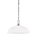 Sea Gull Kerrville 1 Light Satin Etched Glass Pendant
