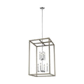 Sea Gull Moffet Street Washed Pine 8 Light Hall Foyer Pendant