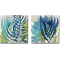 Sea Nature I Ii By Melonie Miller 2 Pc Gallery Wrapped Canvas Giclee Set 24 In X 24 In Each Canvas In Set