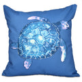 Sea Turtle Animal Print 20 Inch Throw Pillow