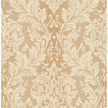 Seabrook Designs Alexia Damask Unpasted Wallpaper