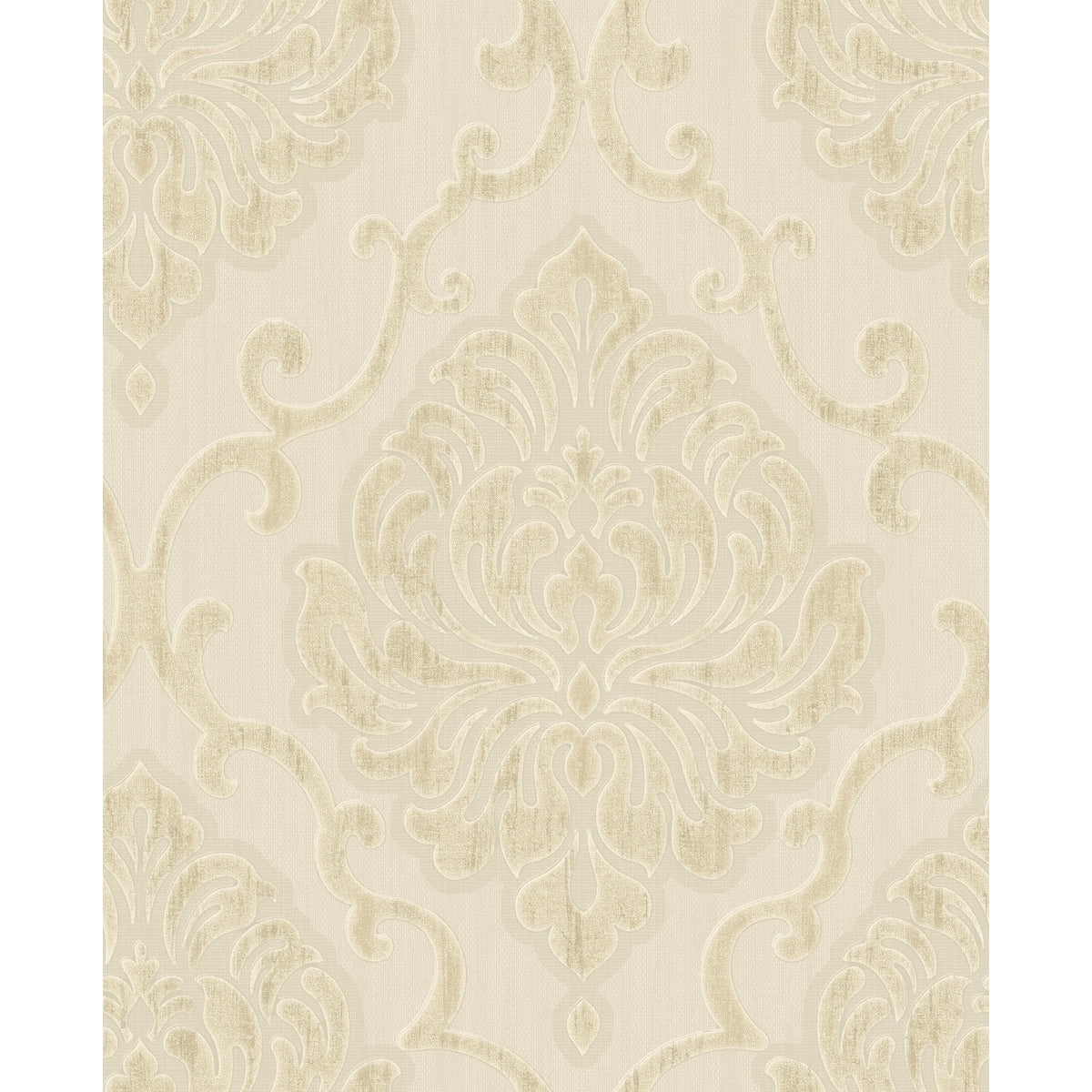 Seabrook Designs Amelia Damask Unpasted Wallpaper
