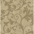 Seabrook Designs Balian Scroll Unpasted Wallpaper