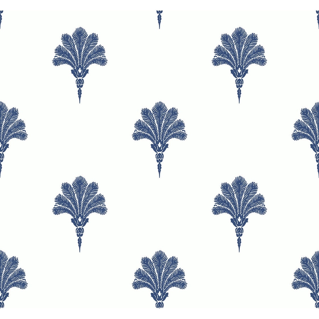 Seabrook Designs Summer Fan Unpasted Wallpaper