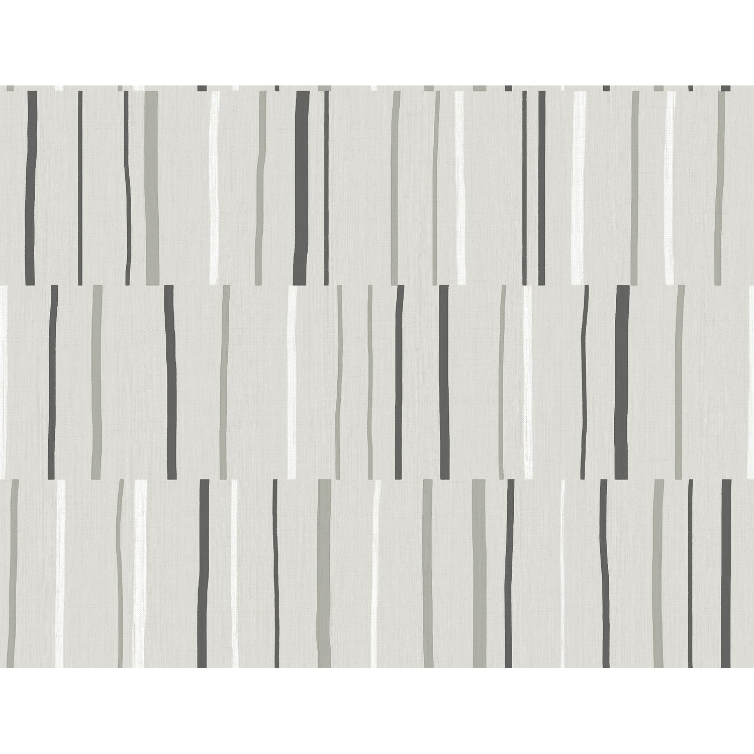 Seabrook Designs Block Lines Unpasted Wallpaper