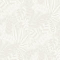 Seabrook Designs Botanica Striped Leaves Unpasted Wallpaper