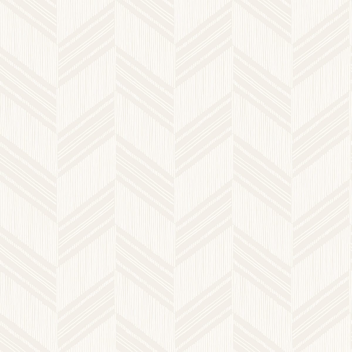 Seabrook Designs Boho Chevron Stripe Unpasted Wallpaper