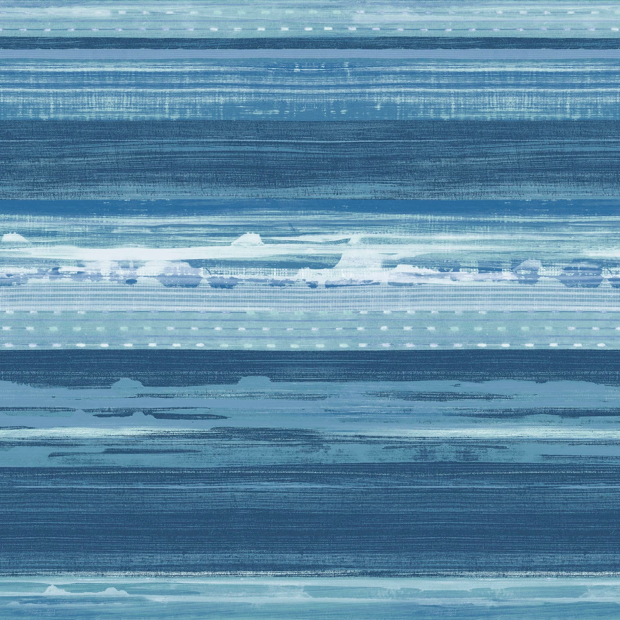 Seabrook Designs Horizon Brushed Stripe Unpasted Wallpaper