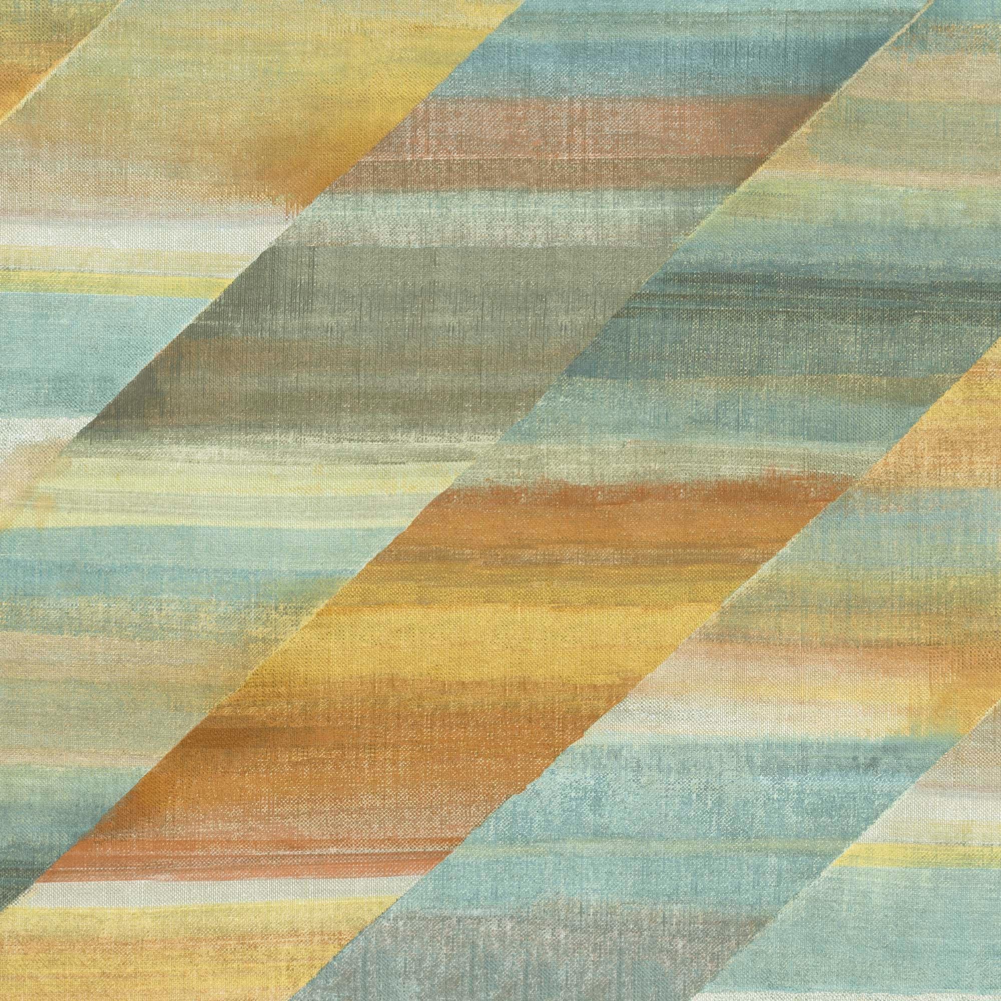 Seabrook Designs Rainbow Diagonals Unpasted Wallpaper