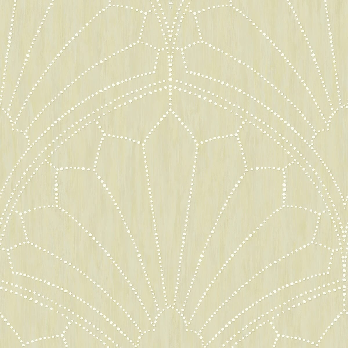 Seabrook Designs Scallop Medallion Unpasted Wallpaper