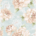Seabrook Designs Canary Paisley Floral Unpasted Wallpaper