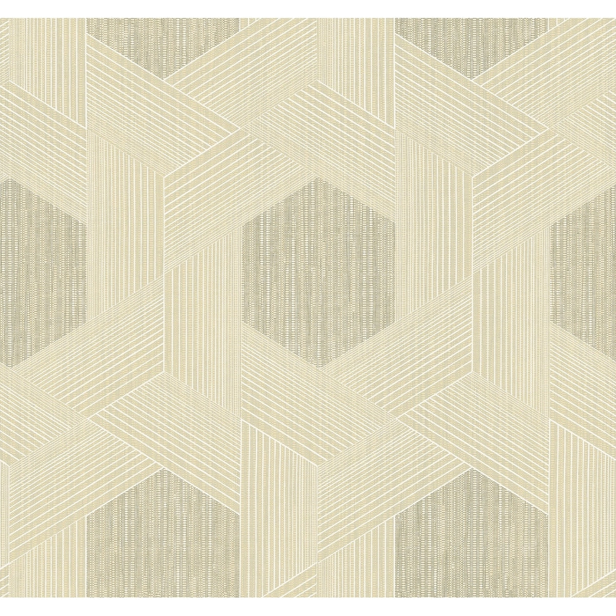 Seabrook Designs Casaba Honeycomb Geo Unpasted Wallpaper