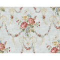 Seabrook Designs Croydon Floral Chandelier Unpasted Wallpaper