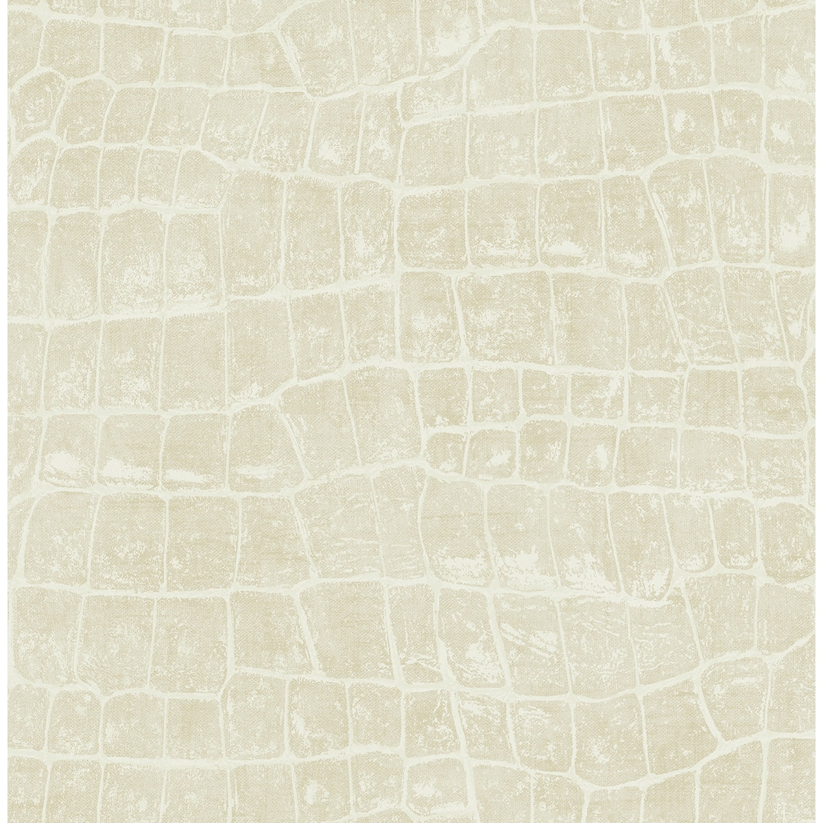 Seabrook Designs Curacao Faux Crocodile Unpasted Wallpaper