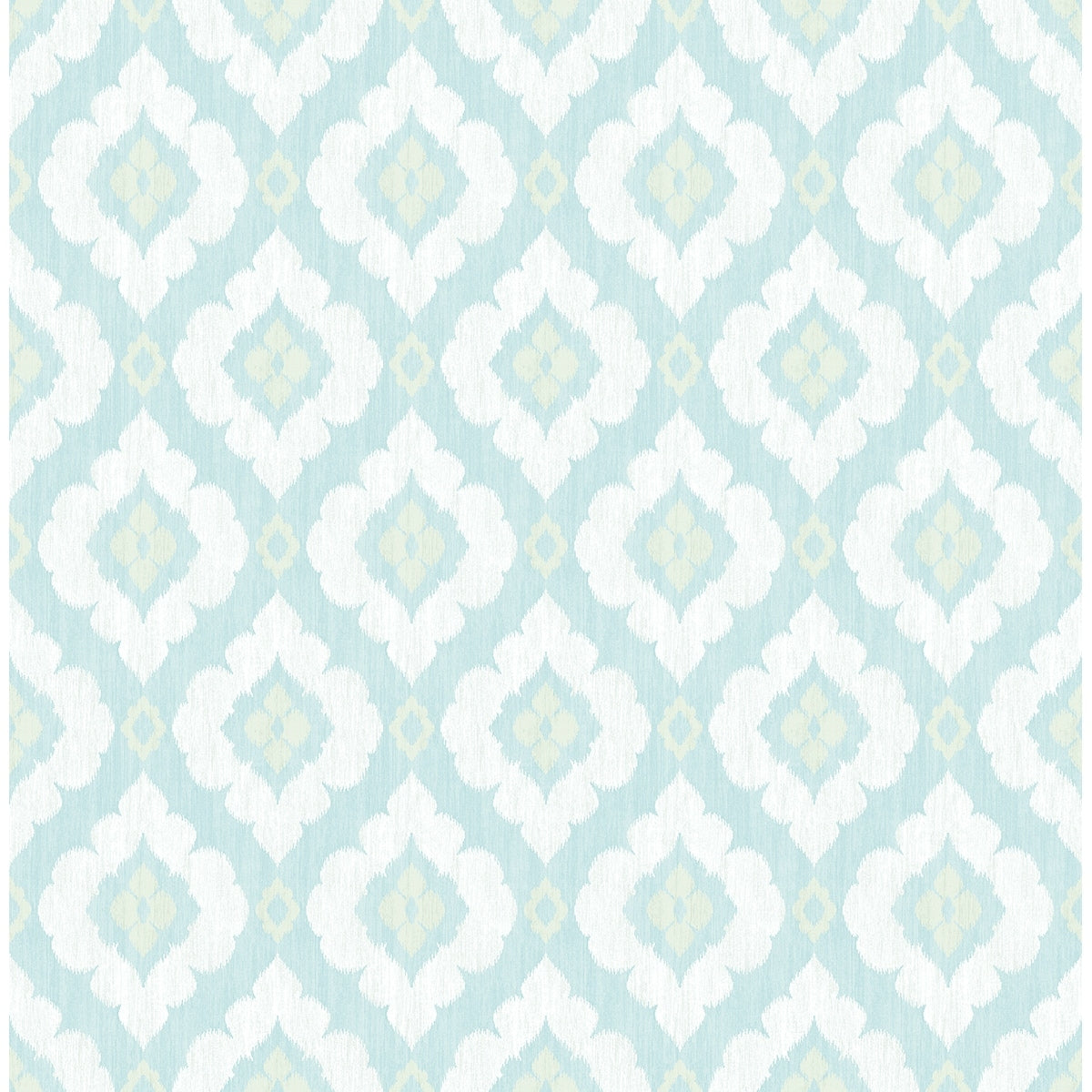 Seabrook Designs Floral Medallion Unpasted Wallpaper