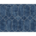 Seabrook Designs Geo Faux Unpasted Wallpaper