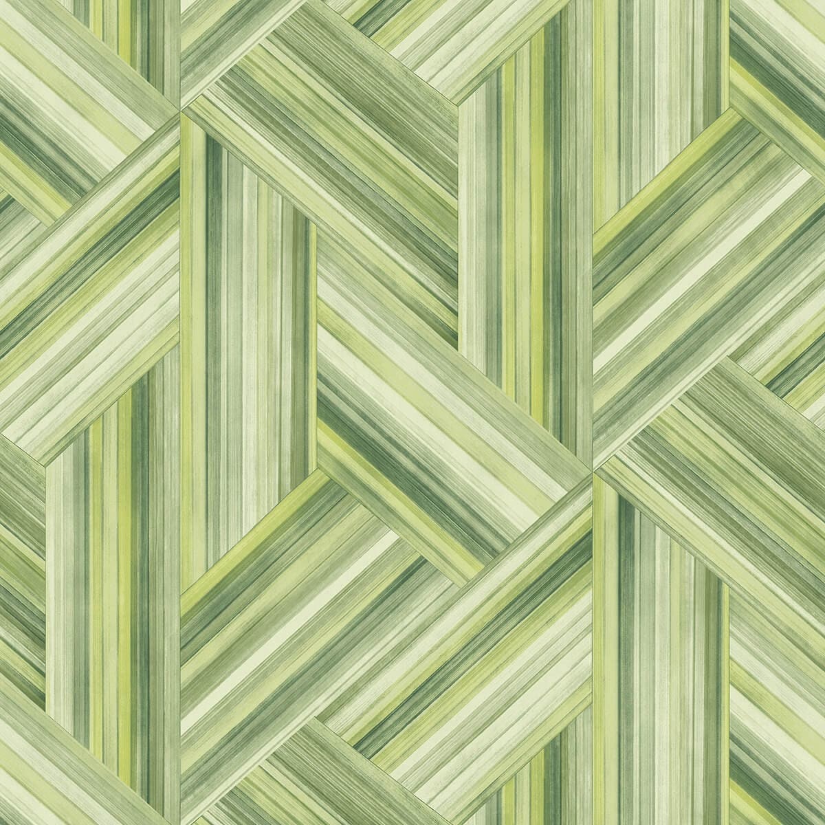 Seabrook Designs Geo Inlay Unpasted Wallpaper