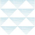 Seabrook Designs Daydreamers Geo Stripe Unpasted Wallpaper