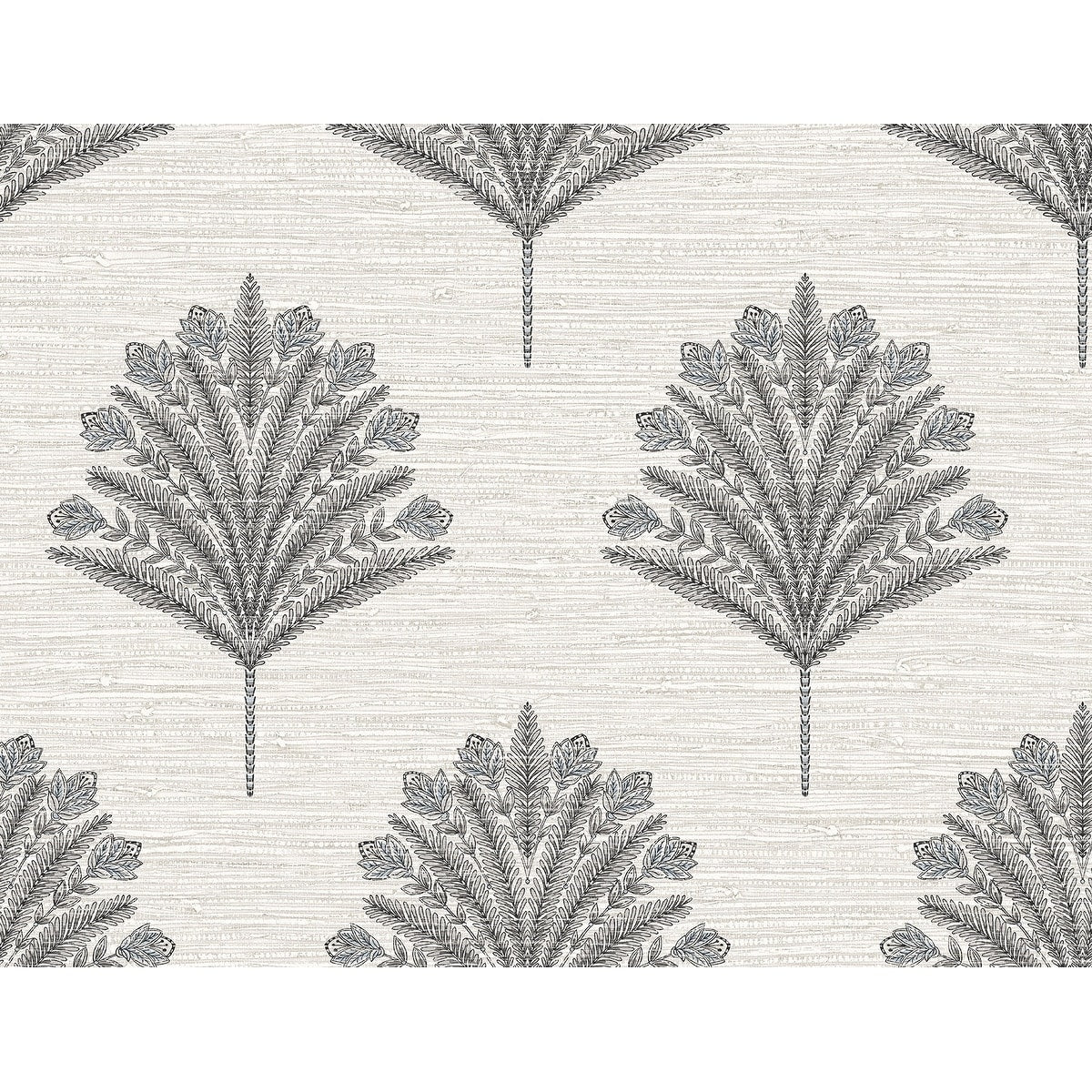 Seabrook Designs Harta Embossed Vinyl Unpasted Wallpaper