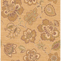 Seabrook Designs Hermine Jacobean Floral Unpasted Wallpaper