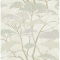 Seabrook Designs Koi Confucius Tree Unpasted Wallpaper