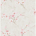 Seabrook Designs Koi Silk Road Dogwood Unpasted Wallpaper