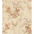 Seabrook Designs Laetitia Floral Unpasted Wallpaper