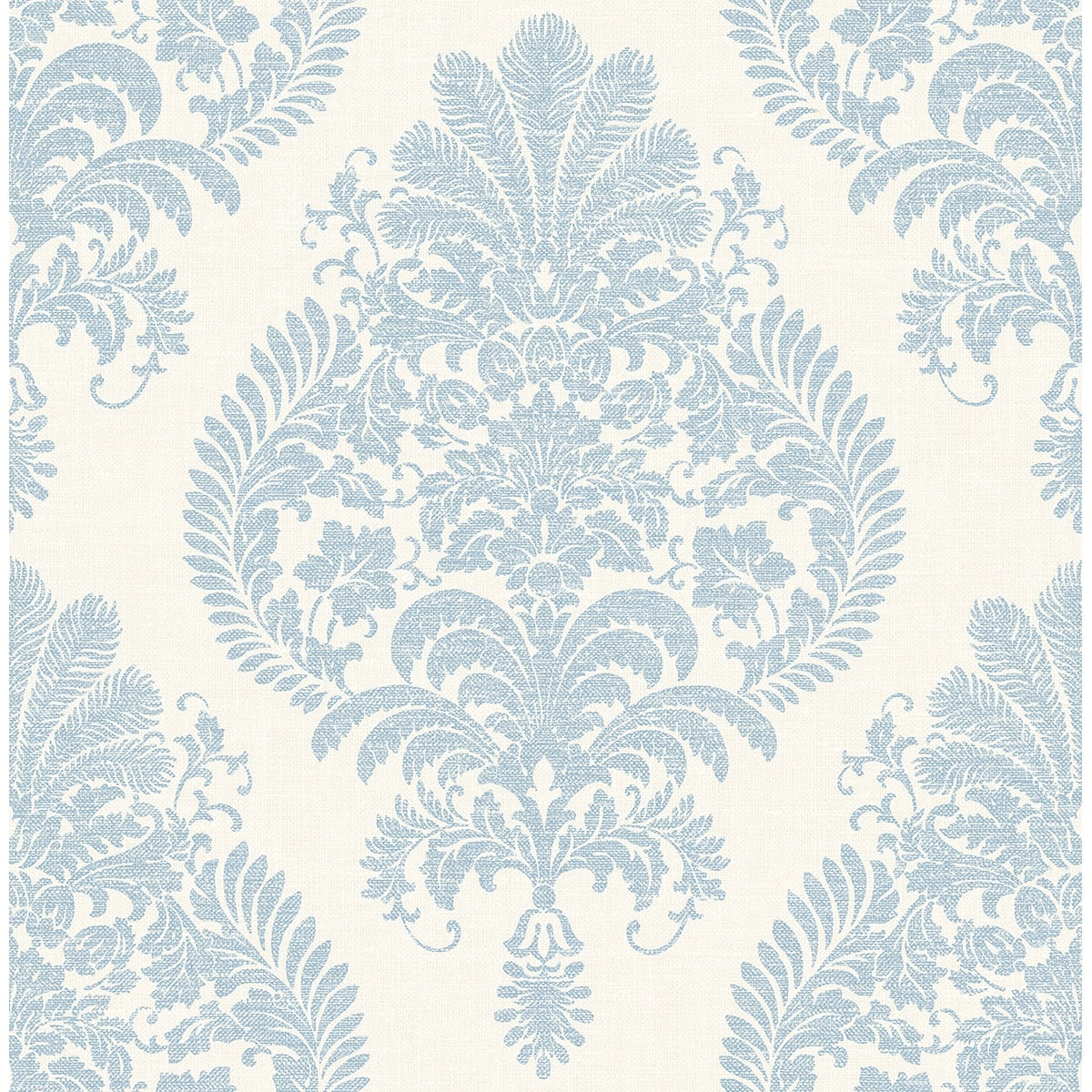Seabrook Designs Antigua Damask Unpasted Wallpaper