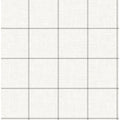 Seabrook Designs Linen Check Unpasted Wallpaper